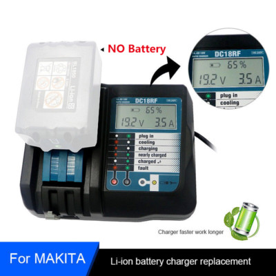 Makita Dc18rf 14 4 18v Li Ion Battery 3 5a Replace Digital Display Smart Charger Ebay Makita Dc18rf 14 4 18v Li Ion Battery 3 5a Replace Digital Display Smart Charger Ebay