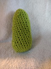 Crocheted Emotional Support Pickle