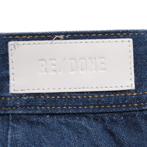 Jeans denim Re/Done nuovi con etichette taglia 31 US Utility larghi in vero risciacquo blu 100% cotone - Foto 7 di 14