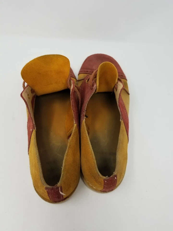 Zapatos de Bowling AMF Dama Riviera Gamuza Cuero Dos Tonos Hechos en EE. UU. Foto 4 de 4