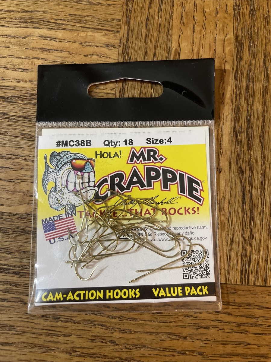cam action fishing hook Team Crappie MC34B 4 Cam-Action Hooks, Blue : Hooks : Sports & Outdoors The Team Crappie Code Red Hooks are the perfect choice for any serious angler Double Action Hook