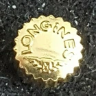 Longines Water Resistant Crown, Gold Plated, Part Number 12-35