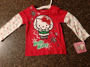 red sparkly christmas tops