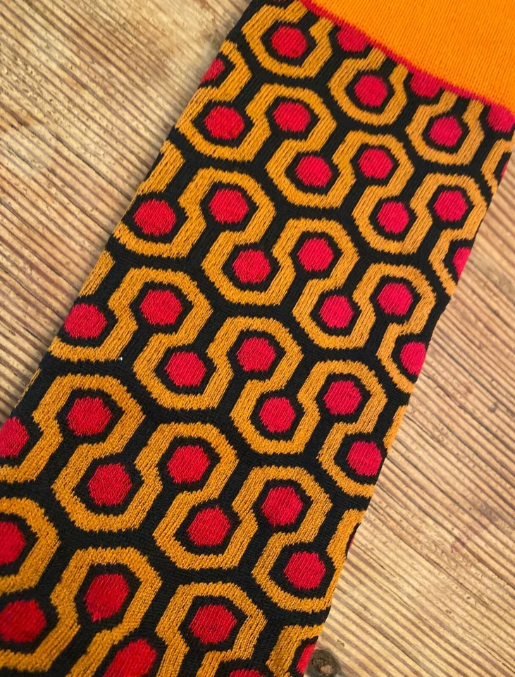 The SHINING sock inspired OVERLOOK HOTEL rug inspired crew sock - Image 4 of 4