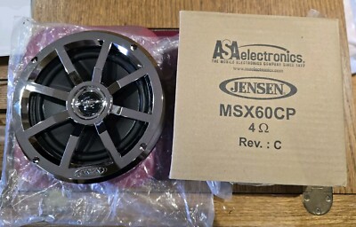 JENSEN 6.5'' MSX60CP - Chrome - 75W Pairs