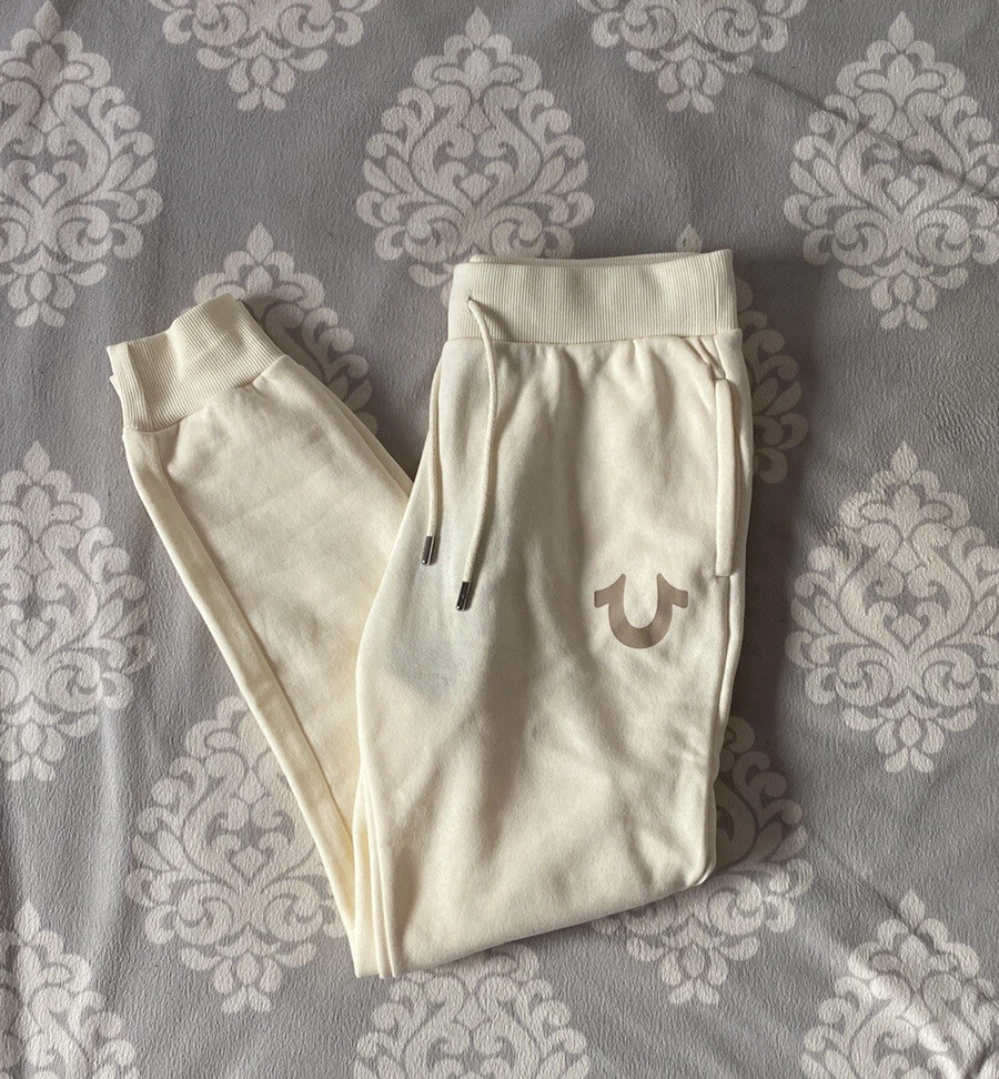 Cream colored best sale sweatpants