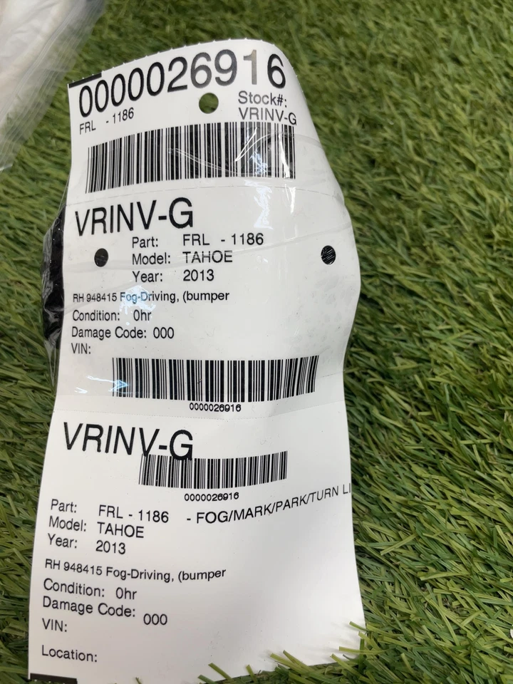 ✅ Faro antiniebla derecho Chevy Tahoe 2014 PN:948415 OEM Foto 4 de 4