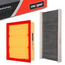 MAXGEAR Luftfilter + Innenraumfilter Aktivkohlefilter für MERCEDES A B W169 W245