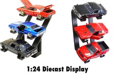 24th Scale Diecast Car Display Stand Shelf - wall mount or free standing 1:24