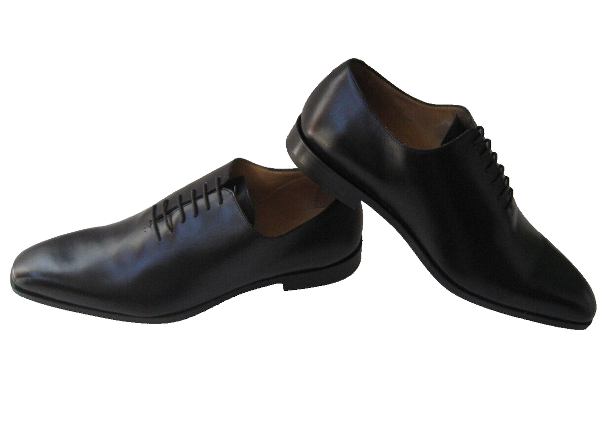 Bellagio Black Gold Shoes Mens BEXLEY BELLAGIO BLACK LEATHER