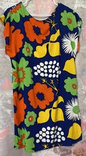 Marimekko Uniqlo Women's Tunic Cover-Up Multicolor Size Medium.
