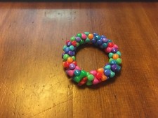 rainbow bead bracelet