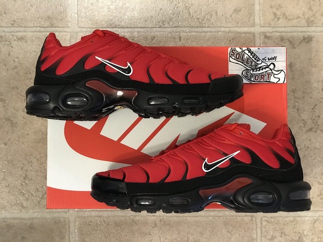 air max plus tn red and black