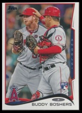 2014 Topps #34 Buddy Boshers Los Angeles Angels Rookie