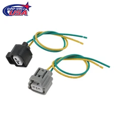 Front Rear Windscreen Washer Pump & Washer Fluid Level Sensor Plug for Toyota