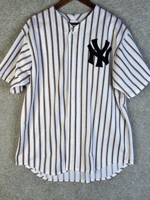 Yankees ボタンアップシャツ XL ネイビー mens-fanatics-light-blue-new-