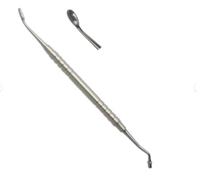 Bone compactor with spoon 4mm/6mm Dental Implant Bone Grafting Instrument DENSOL