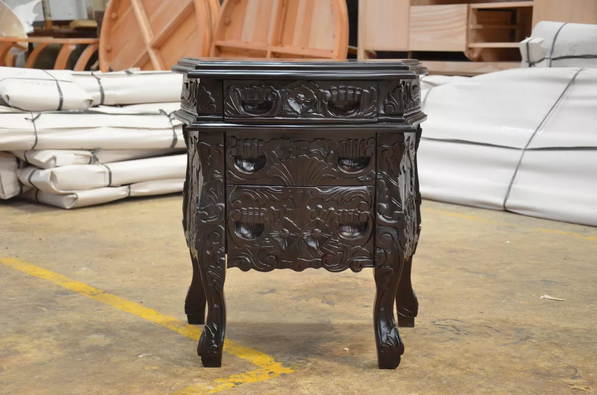 Dark shop mahogany nightstand
