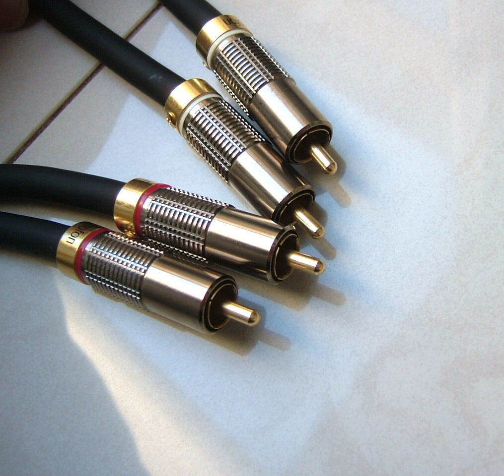 Ortofon 7.8N-Ac780 Rca Cable 1M LR pair 7N+8N Unused Rare Very