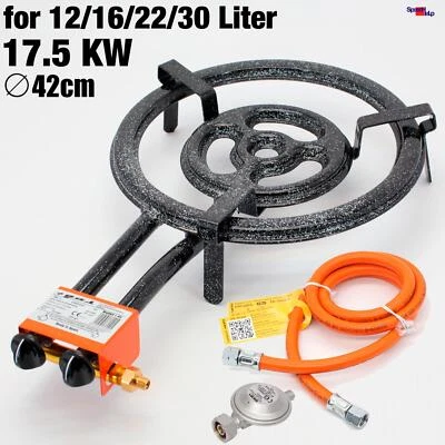 GARCIMA QUEMADOR DE GAS 17.5KW GAS UTSCHAG УЧАГ UTSCHAG KAZAN 16 15 22 LITROS Л КАЗАН БАЛКОН