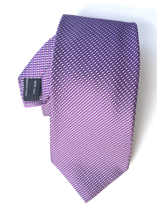 【美品】TOMFORD トムフォード　ネクタイ　ソリッド　パープル Tom Ford Mens Necktie Purple Shimmery Silk Textured Pin