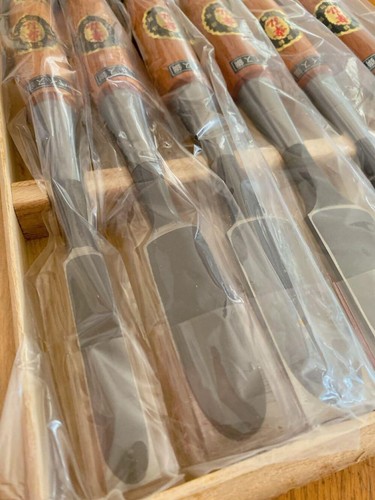 Yukihiro Japanese Chisel Nomi Tool Set of 6 Hand Tool Woodworking Unused - Picture 15 of 24