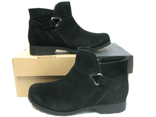 TEVA SEGUNDO DAMEN STIEFELETTEN WILDLEDER SCHWARZ US 6,5 /UK4,5/EU37,5 - Bild 3 von 7