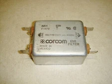 CORCOM F1570  EMI FILTER  5A , 115250V   50-400 HZ   