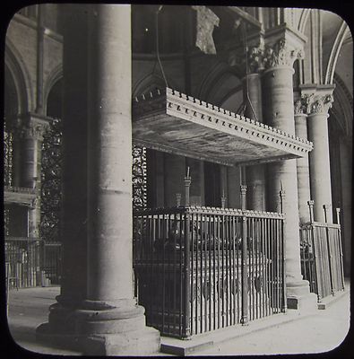 Glas Magic Lantern Slide CANTERBURY CATHEDRAL NO5 C1900 PHOTO . ENGLAND