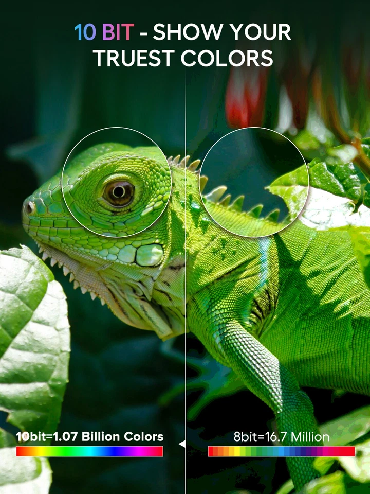 UPERFECT 18" 4K Portable Monitor 3840*2160 Ultra-Slim Screen w/Adjustable Stand - Image 3 of 4