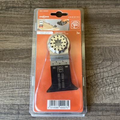 FEIN Starlock E-Cut Bi-Metal Saw Blade, 2'' (3pk)
