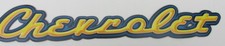 CHEVROLET DIE CUT LETTERS METAL SIGN GARAGE HOT ROD CORVETTE