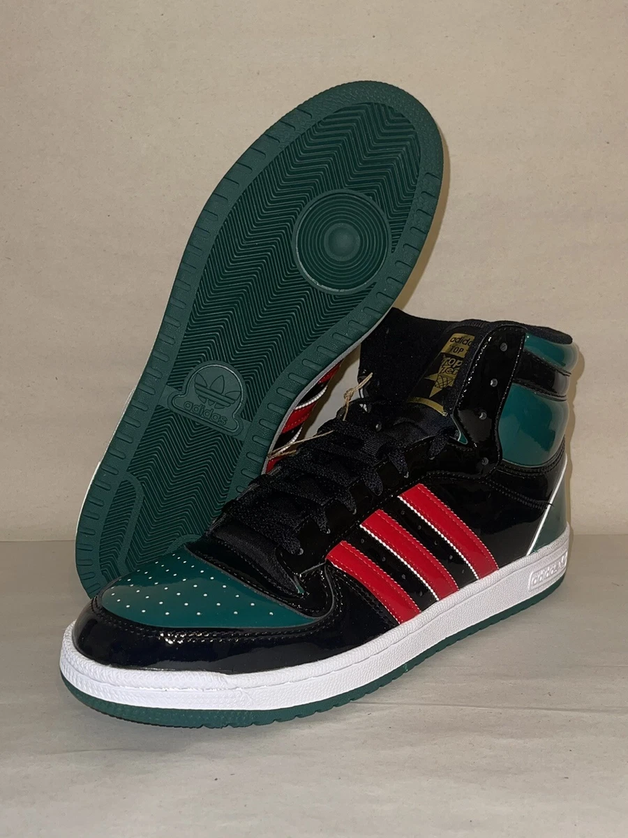 Green patent leather adidas discount