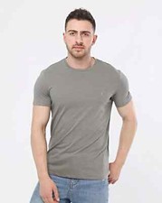 Image of ALLSAINTS Mens Tonic TShirt Crewneck Top Short Sleeve Designer Cotton Tee NEW!