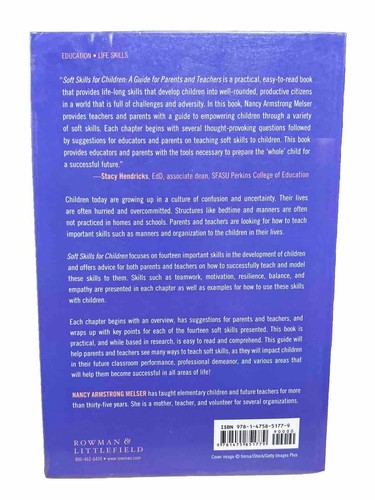 Soft Skills for Children: A Guide for Parents and Teachers by Nancy Armstrong... - Picture 2 of 9
