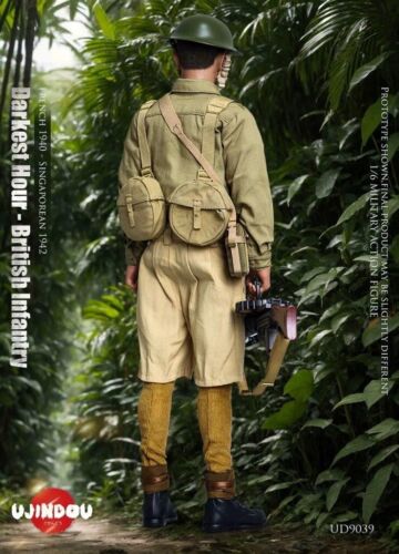 Ujindou Darkest Hour WWII British Infantry French 1940 - Singaporean Figur 9039 - Bild 3 von 6