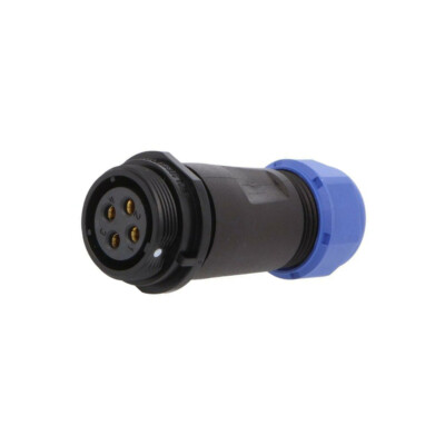 SP2111/S4I-1N-1N Stecker weiblich SP21 PIN: 4 IP68 4,5-7mm Löten für Leitungen W