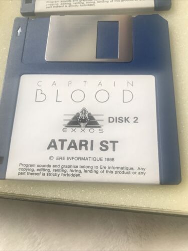 Vintage 1988 Atari ST Game - Captain Blood - Picture 22 of 24