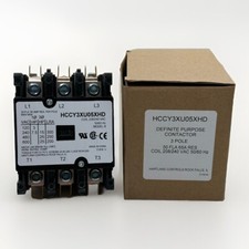 Hartland Controls HCCY3XU05XHD Contactor 3 Pole 50 FLA 65A Res Coil 208/240 VAC