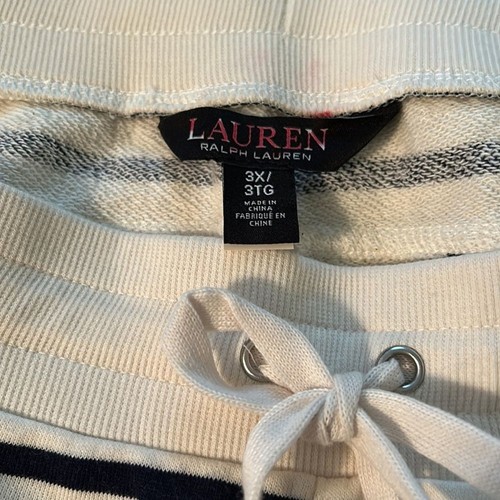 Lauren Ralph Lauren - Damen gestreifte Shorts in Taschen - Größe 3X - Bild 4 von 4
