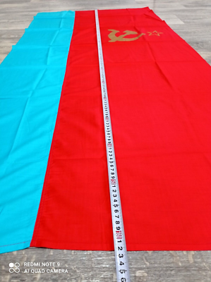 Rare original vintage flag of the USSR. Soviet Union era