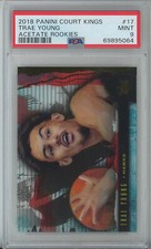 2018-19 Court Kings Acetate Rookies #17 Trae Young Hawks RC PSA 9