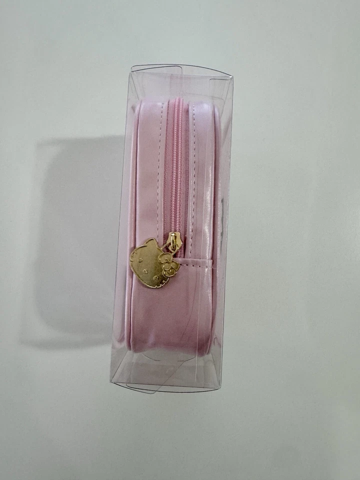 Hello Kitty Limited Quilted Small Pouch Pink Korea Limited - Image 2 of 4