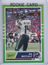 DK METCALF ROOKIE CARD 2019 Panini Classics Football SEATTLE SEAHAWKS RC