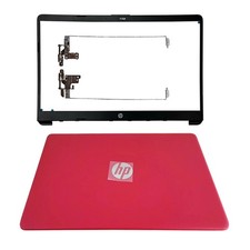 Back Cover  Hinges  Bezel For HP 15-DW 15-dw1083wm 15-DW1XX M03725-001 Red
