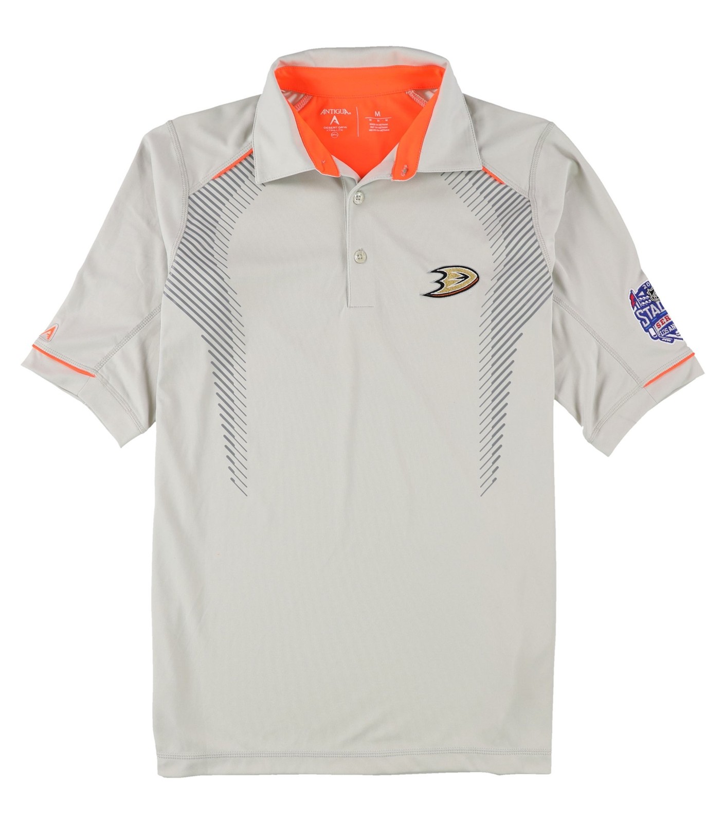 Мужская рубашка поло Anaheim Ducks из Антигуа