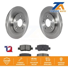 Disc Brake Rotors And Semi-Metallic Pads Rear Kit For Kia Seltos