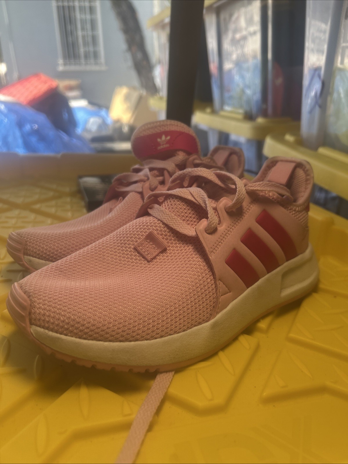 Adidas X_PLR Big Kids Shoes True Pink-Shock Pink G27281 Sz 4y (53) Adidas X_PLR Big Kids Shoes True Pink-Shock Pink G27281 Sz 4y (53)