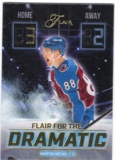 2025-26 FLEER FLAIR FLAIR FOR THE DRAMATIC #FTD-3 AVALANCHE - MARTIN NECAS