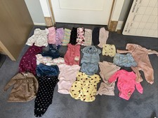 Lot Of 3-6 Month Baby Girl Clothes 25 Pieces
